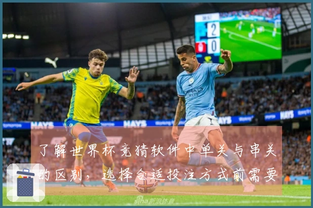 了解世界杯竞猜软件中单关与串关的区别，选择合适投注方式前需要注意什么